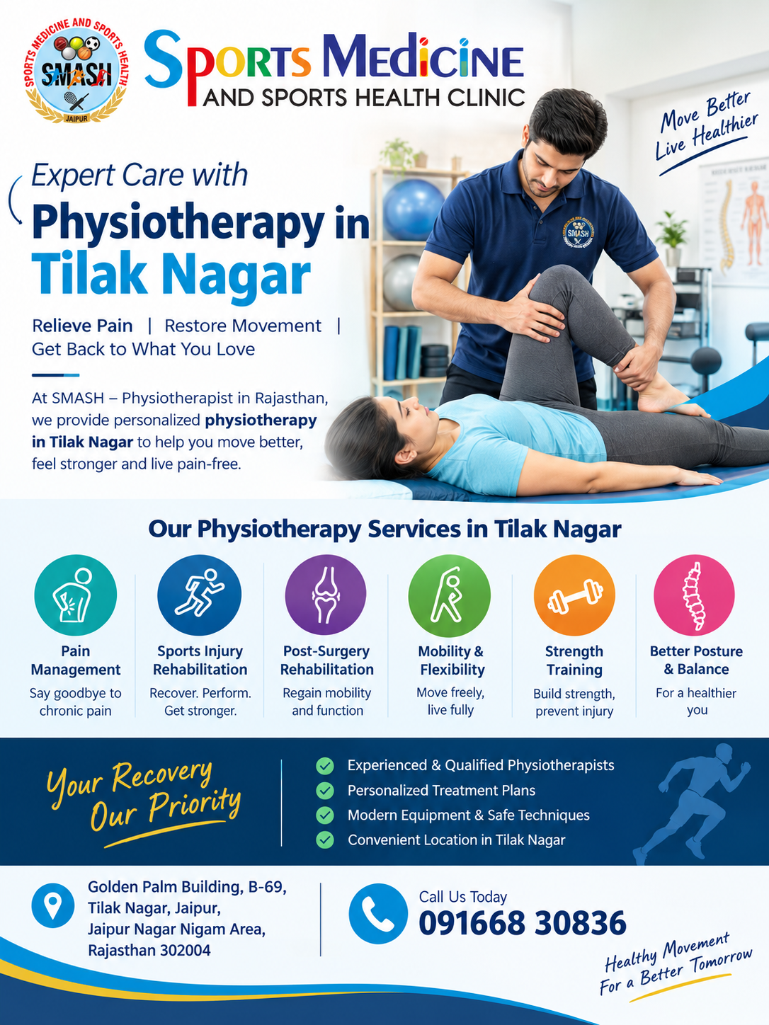 Physiotherapy in Tilak Nagar